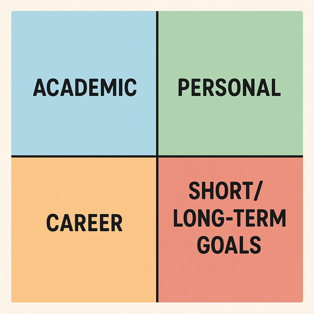 types of goal student can set